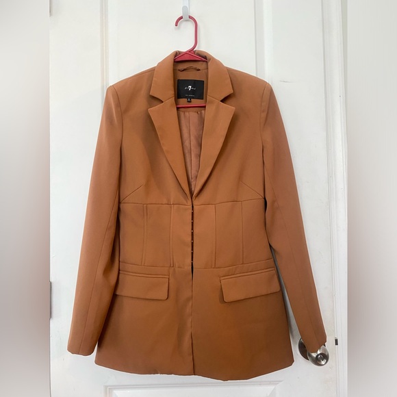 Seven for all Mankind Corset Blazer - Picture 1 of 6